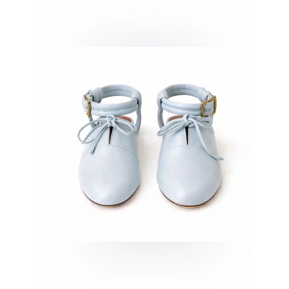Maison Kitsune Paris Michel Vivian Light Blue  Sandals
